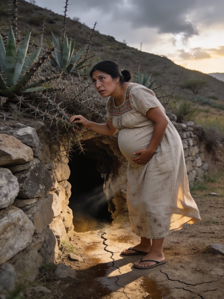 Una viuda embarazada creyó haber heredado solo un pedazo de tierra olvidado en el cerro. Pero dentro de aquella piedra fría la esperaba un secreto guardado por generaciones. Lo que escuchó desde el corazón de la montaña transformó el destino de todo el pueblo.