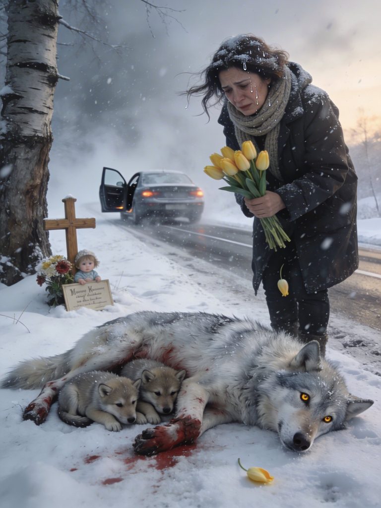 Una madre destrozada regresó al lugar donde perdió a su hijo. Pero lo que encontró entre los montículos de nieve la obligó a abrir la puerta del coche y enfrentarse a un peligro aún mayor…