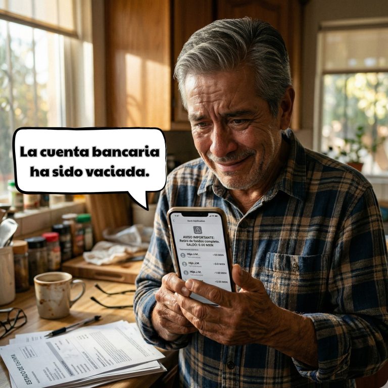 Mi hijo me llamó y me dijo: “Me caso mañana. He sacado todo el dinero de la cuenta bancaria de papá y he vendido la casa”.