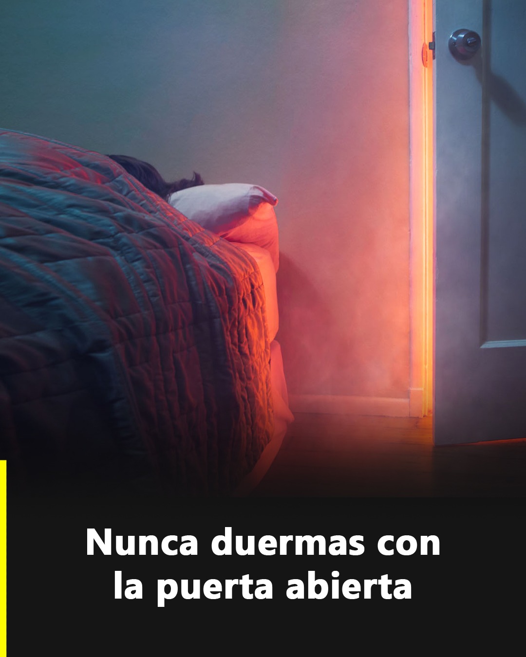 ¿Por qué cerrar la puerta del cuarto mientras duermes podría salvar tu vida?