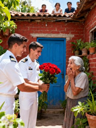 Sus hijos, Marco y Paolo, aún eran jóvenes. Tenían sueños grandes, pero los bolsillos vacíos. Y aunque la vida parecía haberle quitado todo, Teresa se negó a permitir que también les robara el futuro.