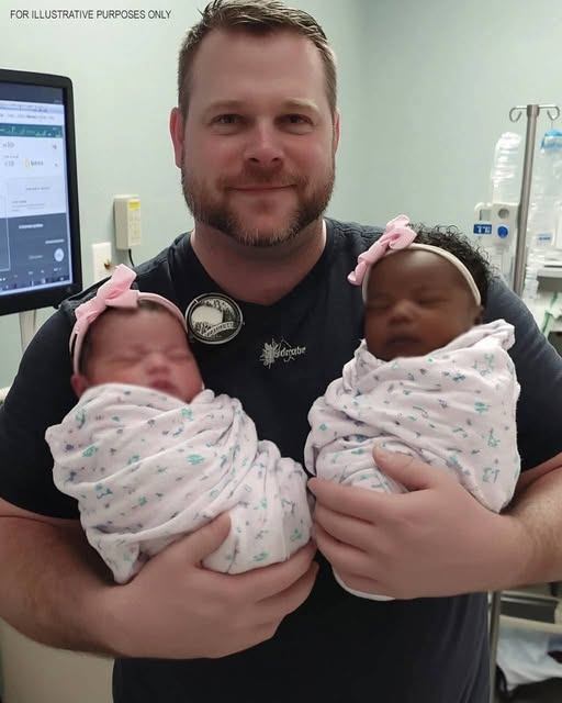 Recogiendo a mi esposa y a mis gemelos recién nacidos del hospital.