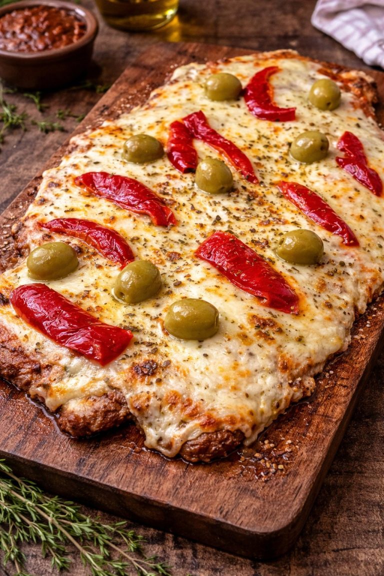 Matambre a la pizza al horno bien jugoso