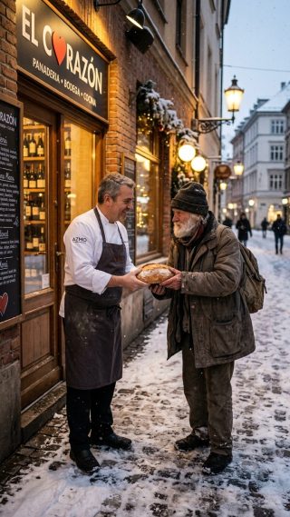 A 3 días de perder su restaurante, regaló su última cena a un mendigo. El gerente humilló al anciano tirando su comida, sin imaginar que era su padre millonario disfrazado. ¡El final te dejará sin palabras!