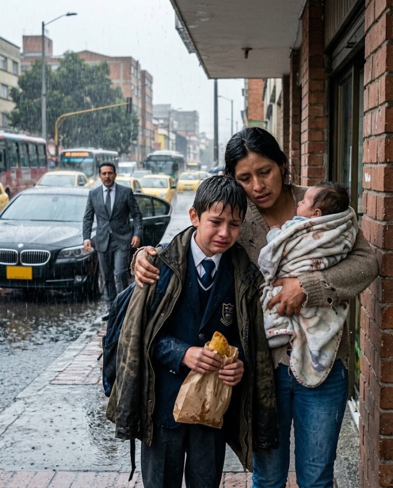 El multimillonario vio a una madre pobre abrazar a su hijo… y entendió su fracaso